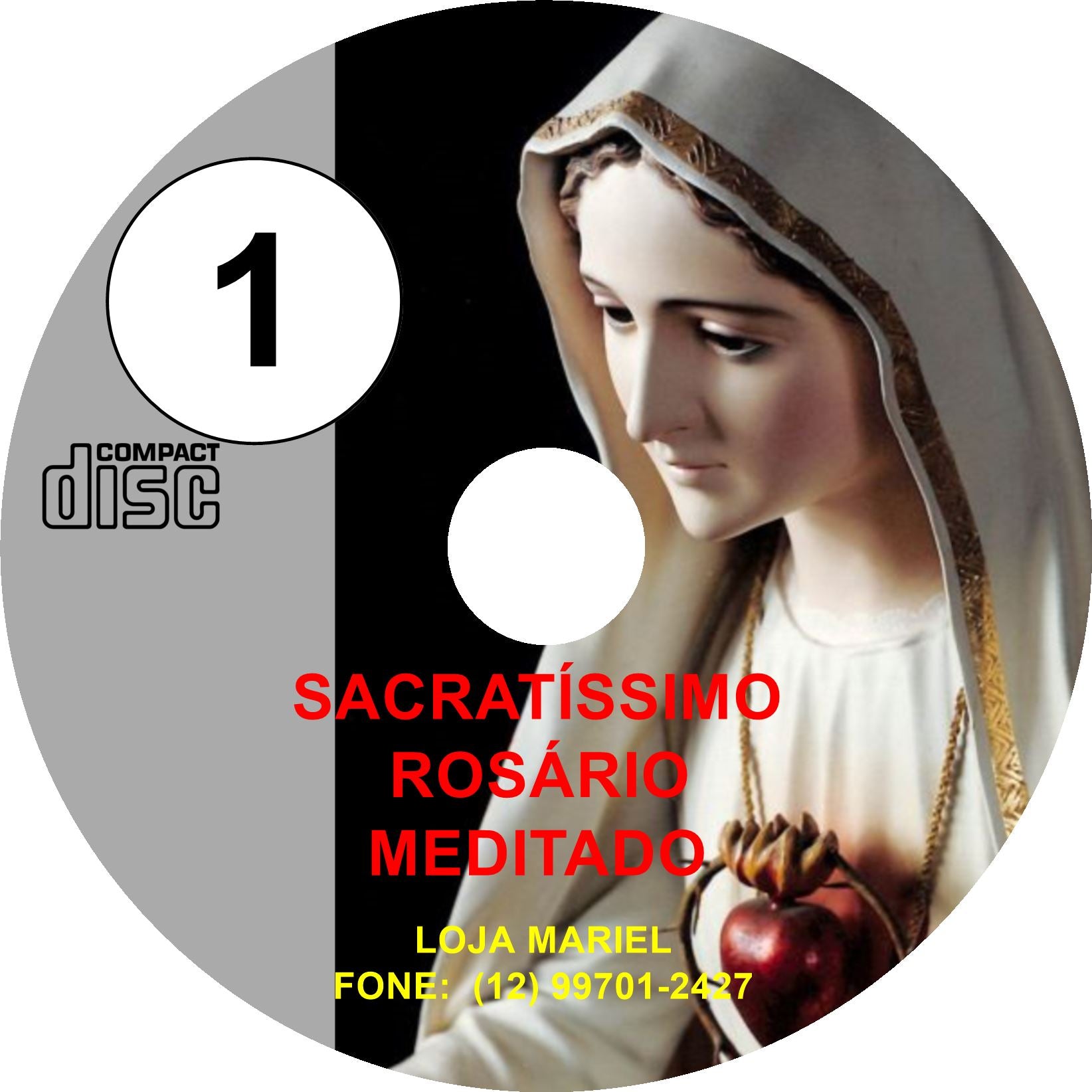 CD Rosário Meditado 001 CD Rosário Meditado 001